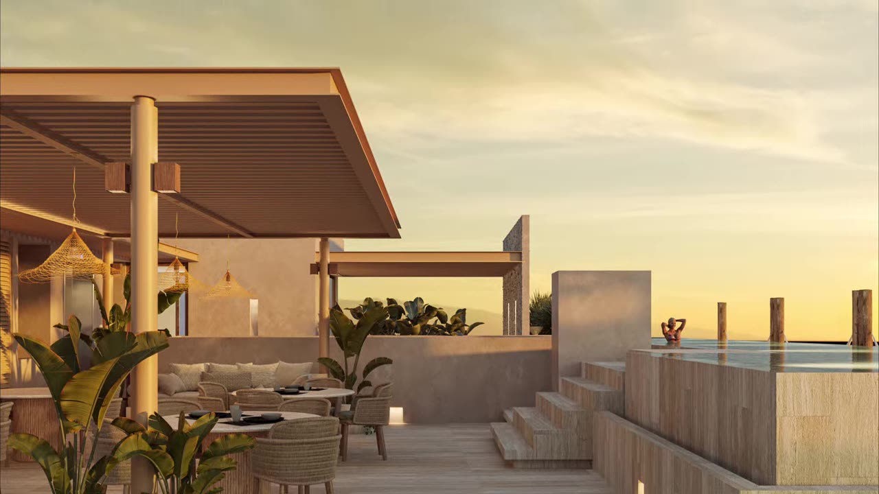 Departamento con vista al mar
